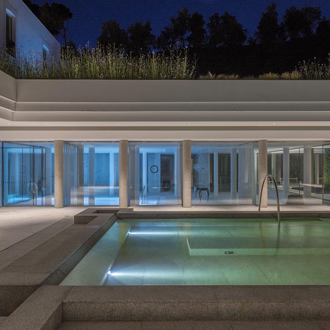 Piscine climatisée